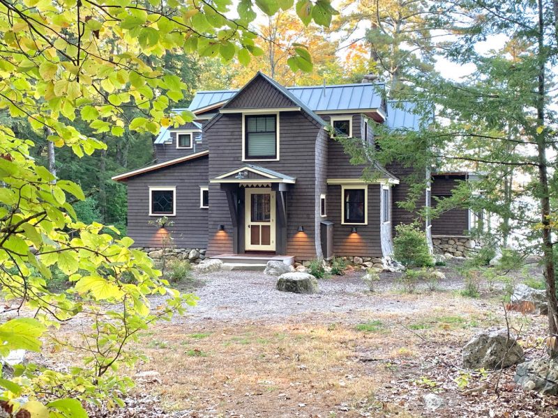 Summer House in Inland Maine - Paul R. Bilgen, Architect