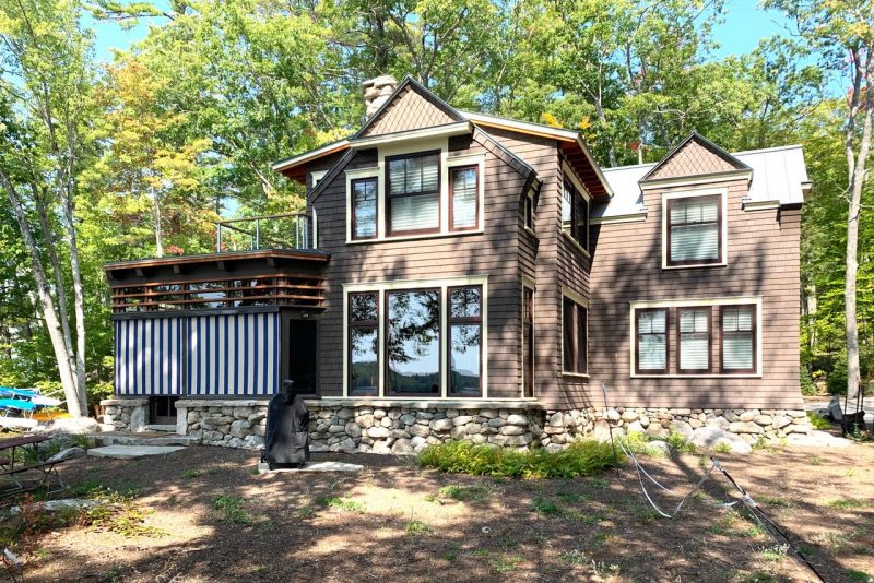 Summer House in Inland Maine - Paul R. Bilgen, Architect